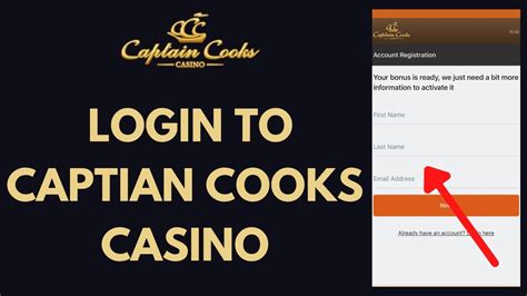 captain cooks casino login